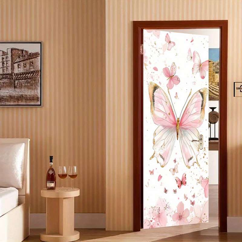 1Pc 95.0x209.8cm Door Window Sticker