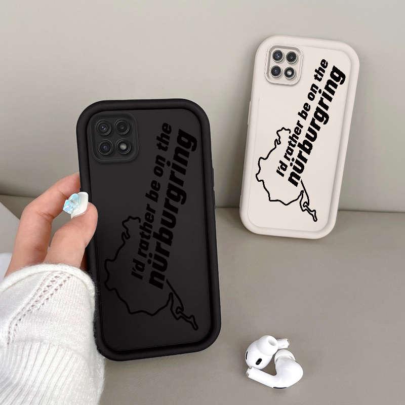 1pc White For Samsung Galaxy A05s Phone Cases