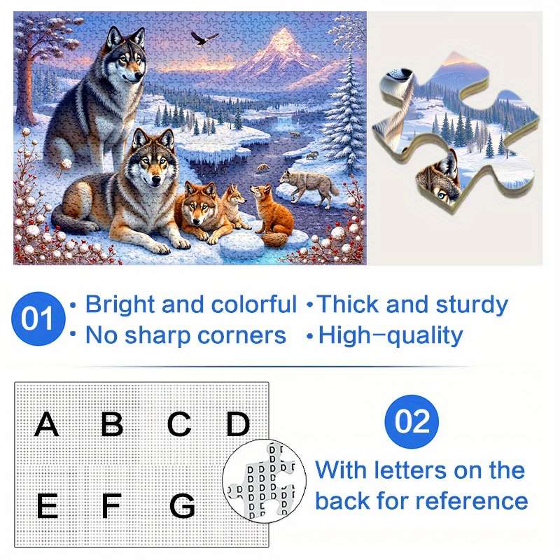 1000 Piece Paper Jigsaw Puzzle For Adults