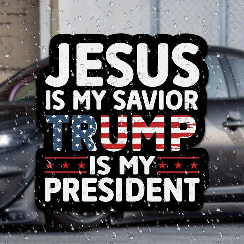1pc Jesus Christian Themed Stickers
