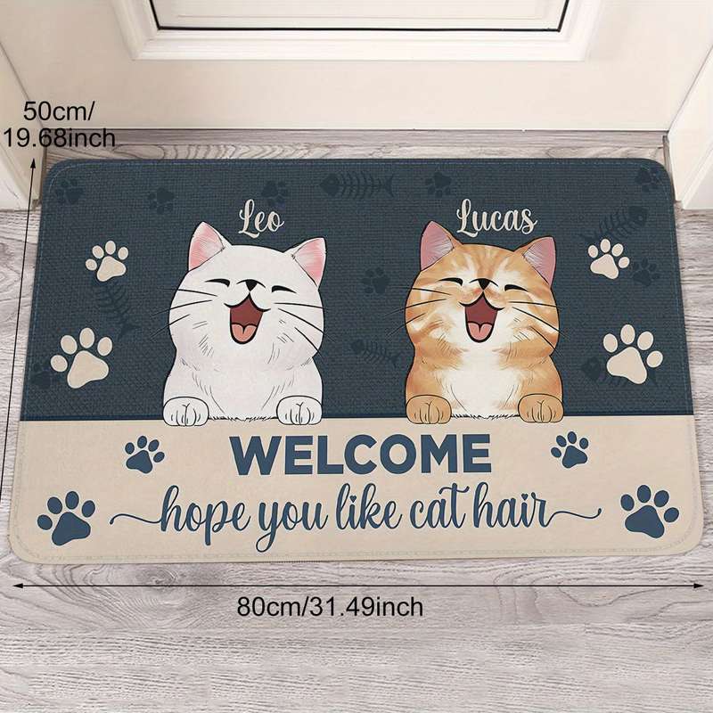 1Pc 20x31inch 50x80cm Floor Mat