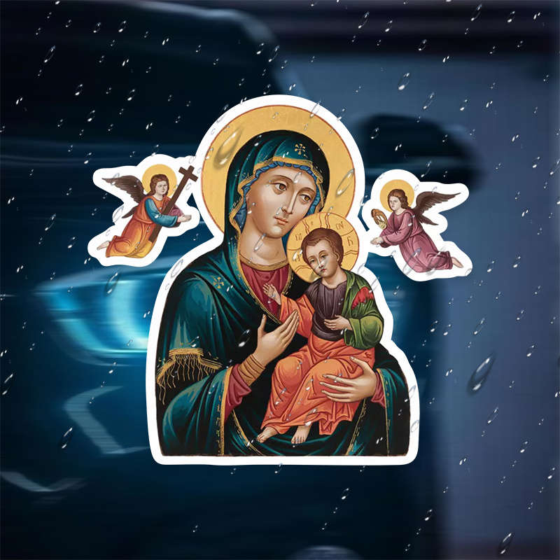 1pc Jesus Christian Themed Stickers