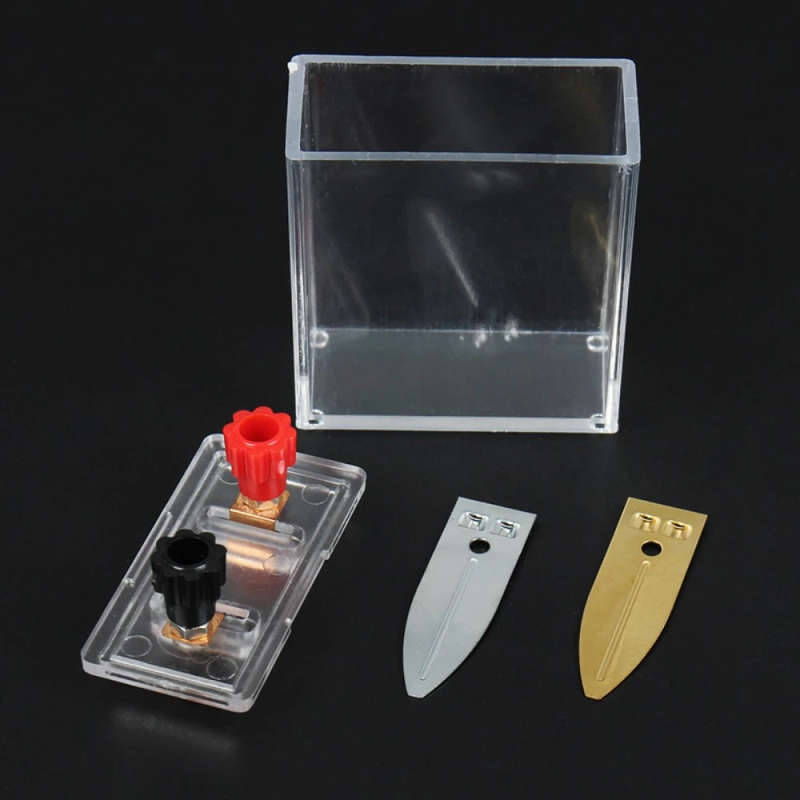 1Pc Saltwater Electrolysis Battery Experiment Box Student Principles Of Original Batteries Education