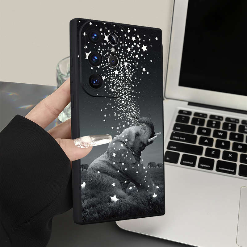 1pc Black For Samsung Galaxy Note 20 Phone Cases