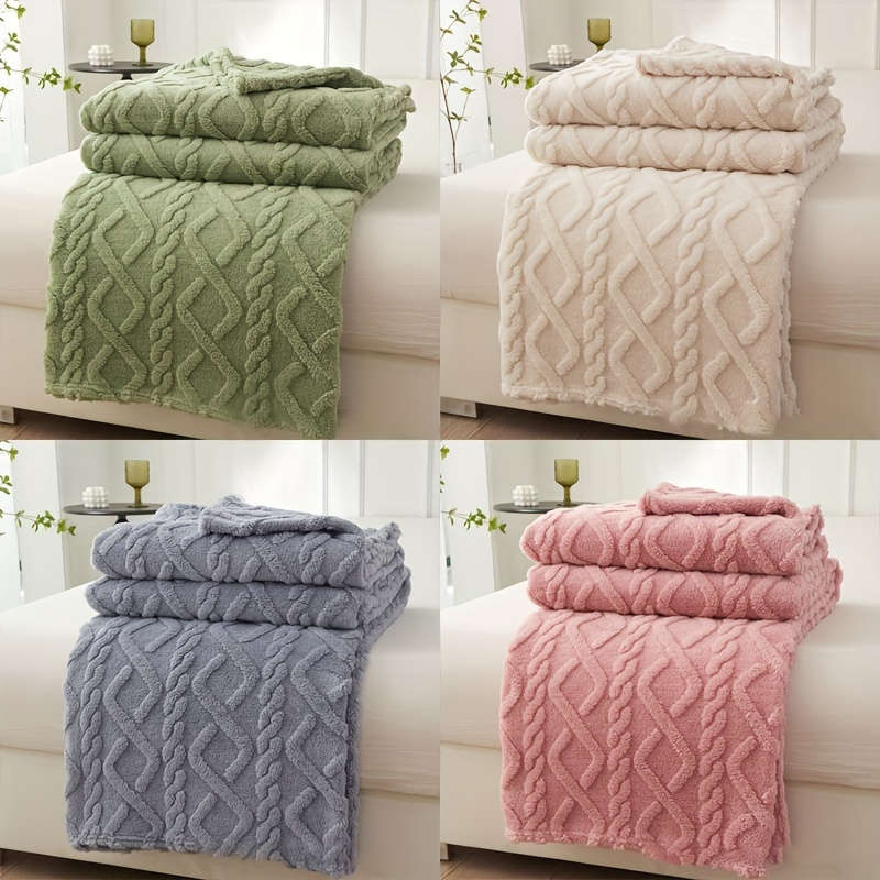 1ps Blanket Color Green size 75cmx100cm