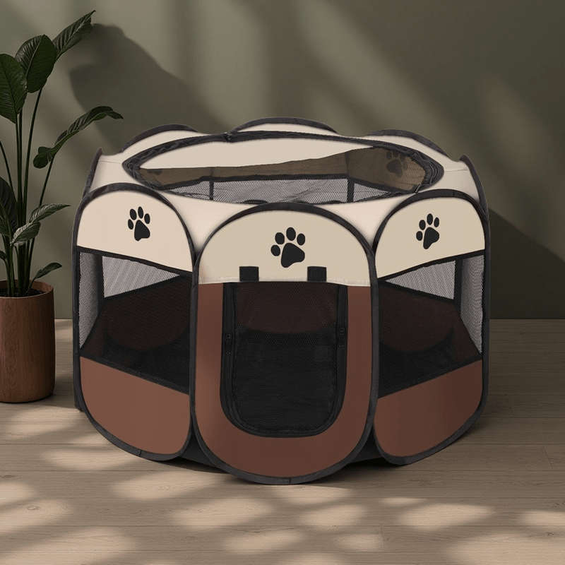1pc Size: 91*91*58cm - Suitable for Items Dark Gray-DPet Cage
