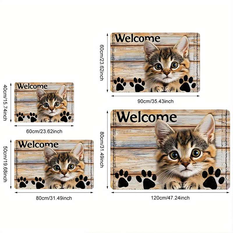 1Pc 20x31inch 50x80cm Floor Mat