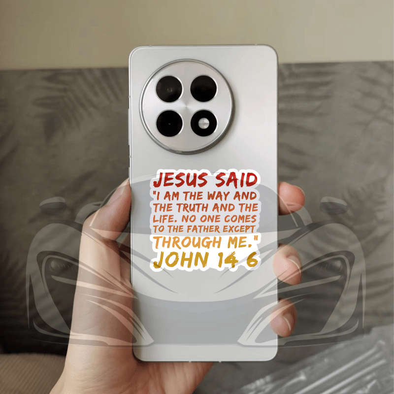 1pc Jesus Christian Themed Stickers
