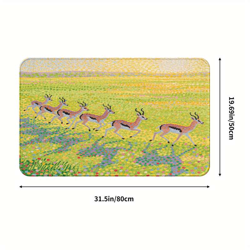 1Pc 50x80cm Floor Mat
