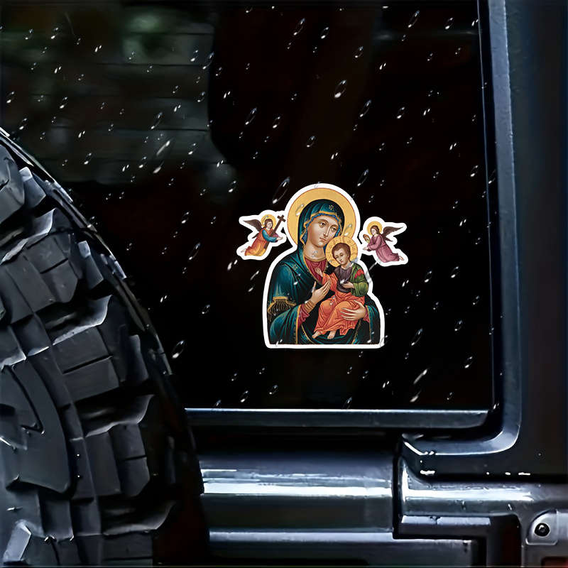 1pc Jesus Christian Themed Stickers