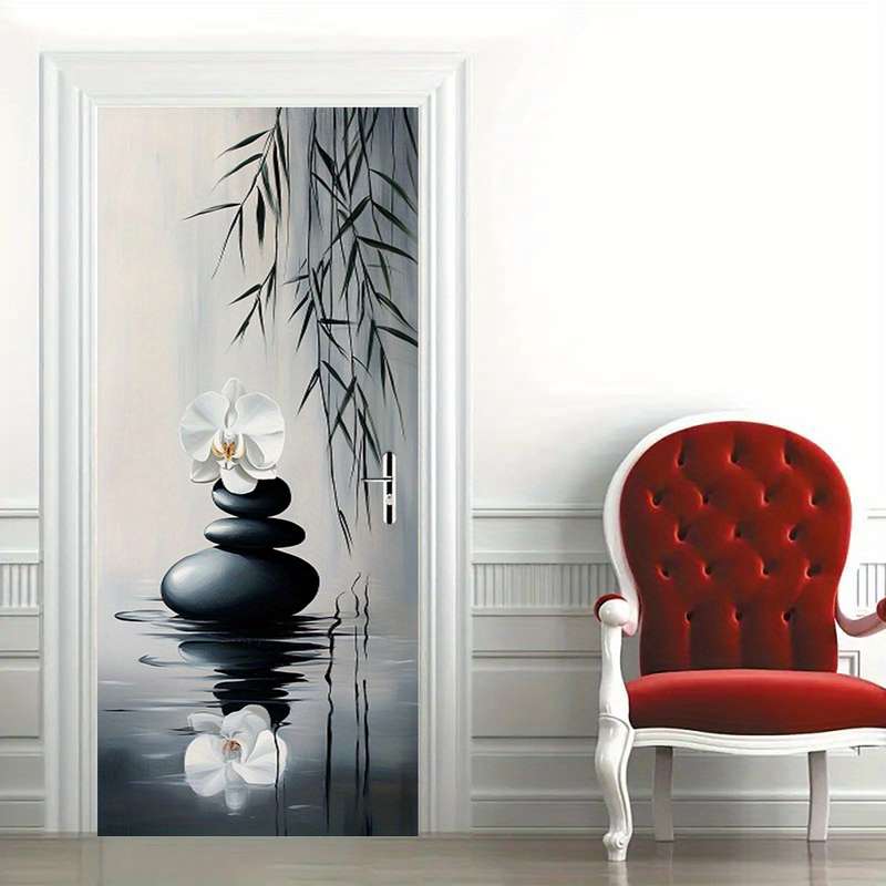 1Pc 95.0x209.8cm Door Window Sticker