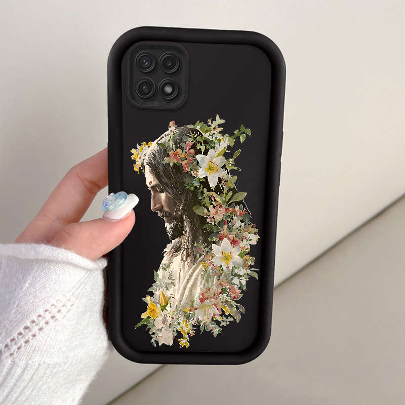 1pc White For Samsung Galaxy A05s Phone Cases