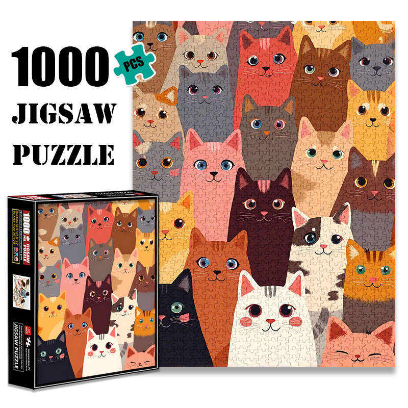 1000 Piece Paper Jigsaw Puzzle For Adults