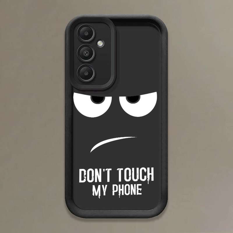 1pc Black For Samsung Galaxy A55 5G Phone Cases