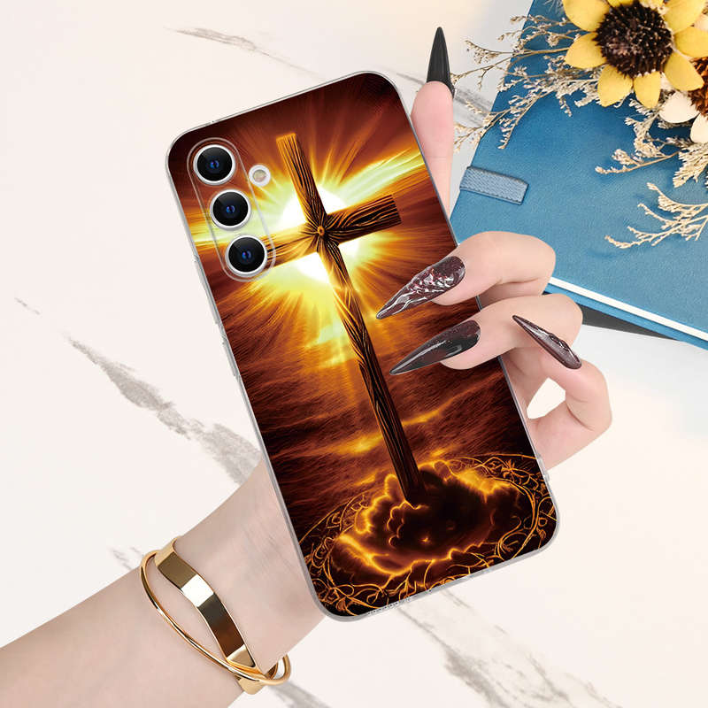 1Ps Transparent For Samsung Galaxy S21 Fe 5G Phone Cases