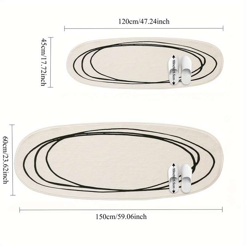 1Pc 45x120cm Floor Mat