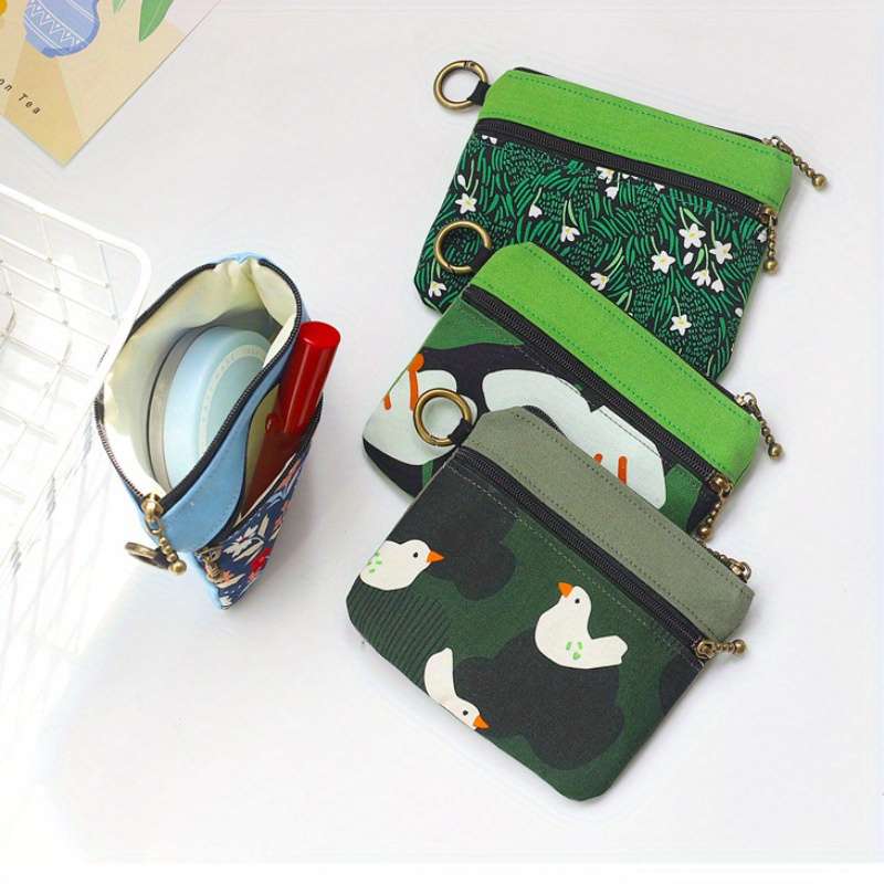 1pc Coin purse female cute duckling coin coin lipstick envelope mini cute card pack storage money f