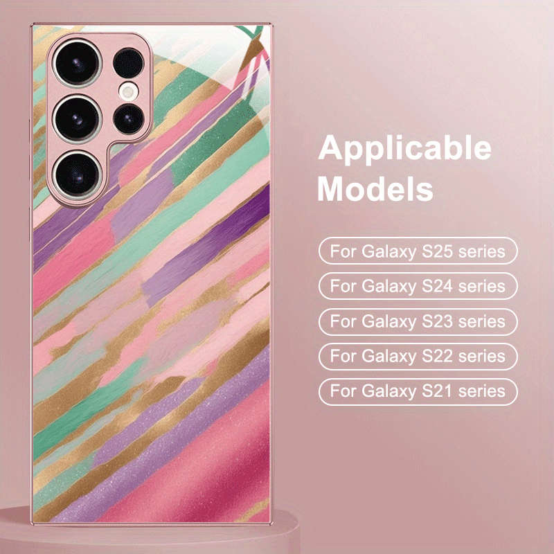 1pc Pink Color For Samsung Galaxy A52 5G Phone Cases