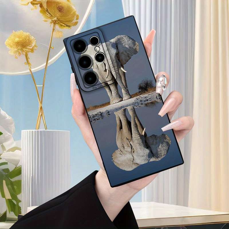 1pc Black For Samsung Galaxy A52 Phone Cases