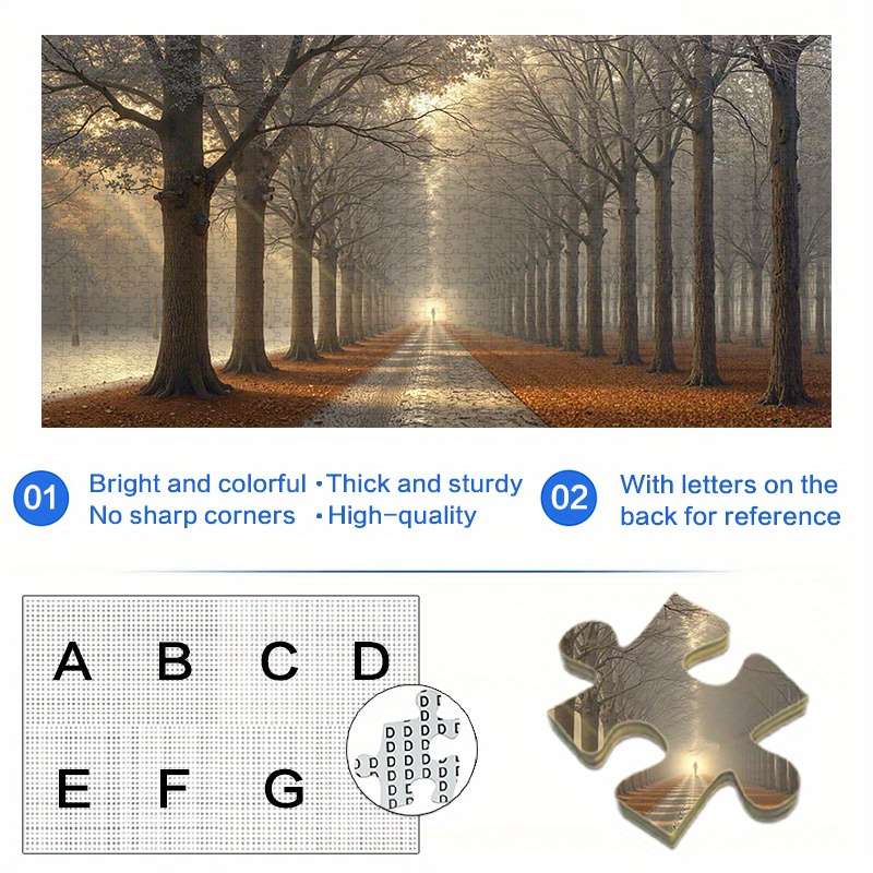 1000 Piece Paper Jigsaw Puzzle For Adults 80x40cm