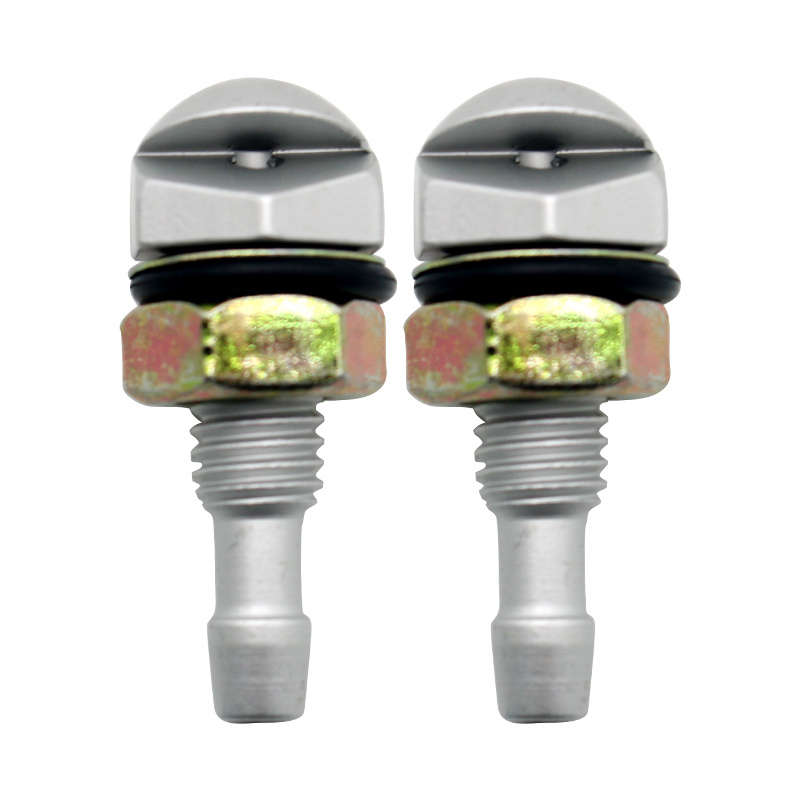 2Pcs Red Universal Aluminum Alloy Car Washer Wiper Jet Nozzles