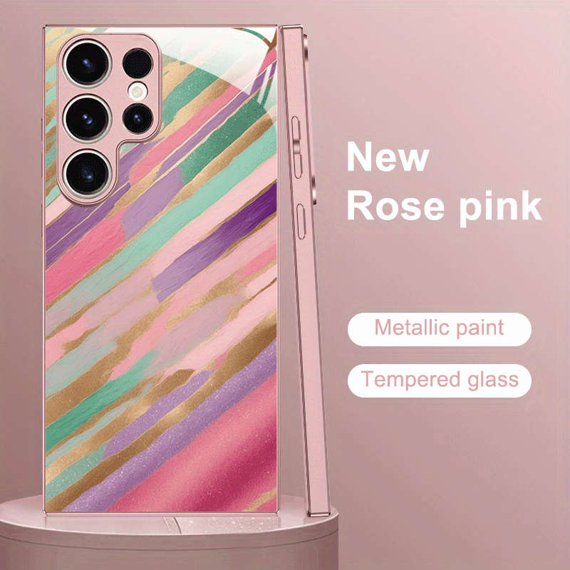 1pc Pink Color For Samsung Galaxy A52 5G Phone Cases