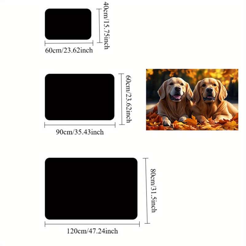 1Pc 80x120cm Floor Mat