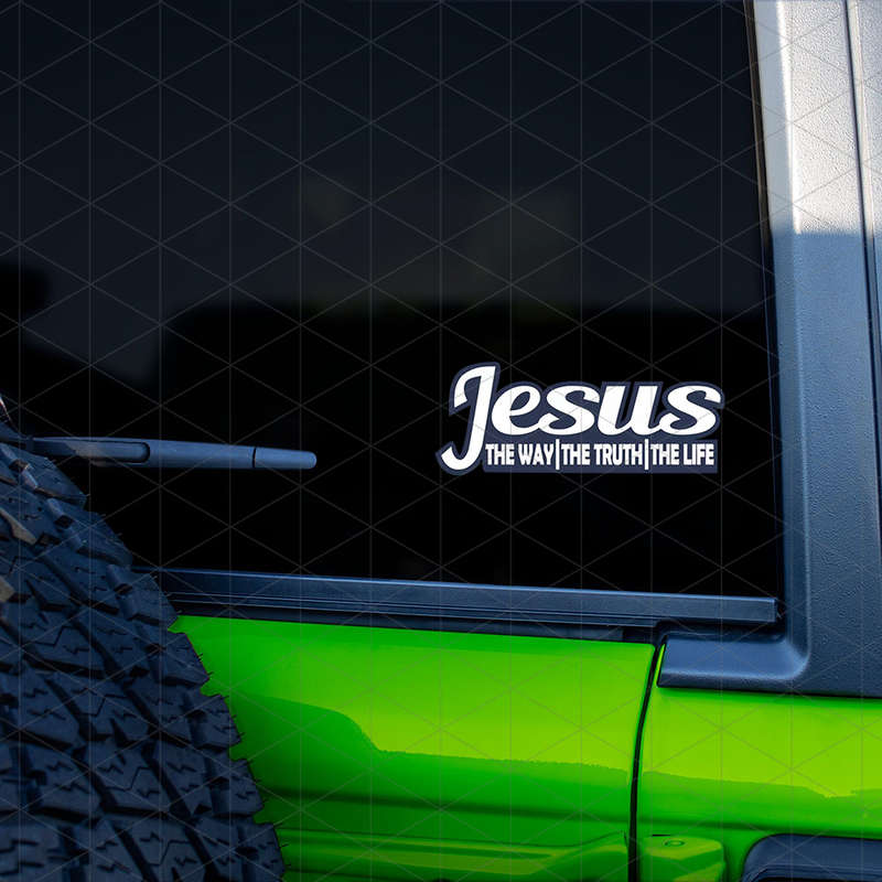 1pc Jesus Christian Themed Stickers