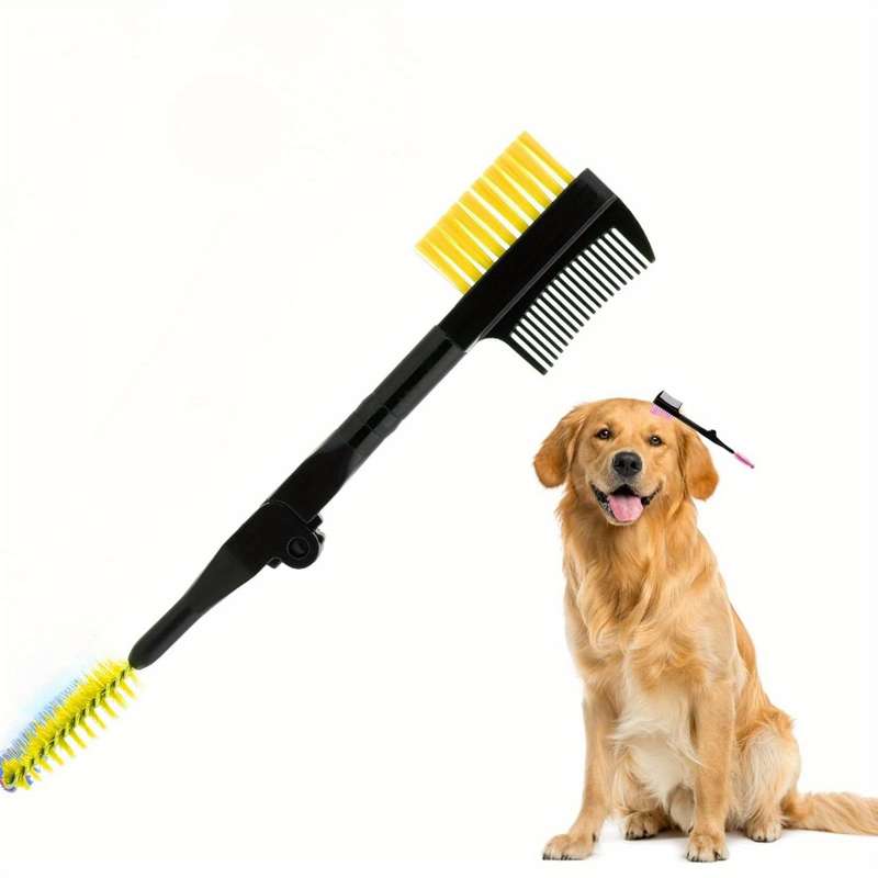 1pc Yellow Pet Comb
