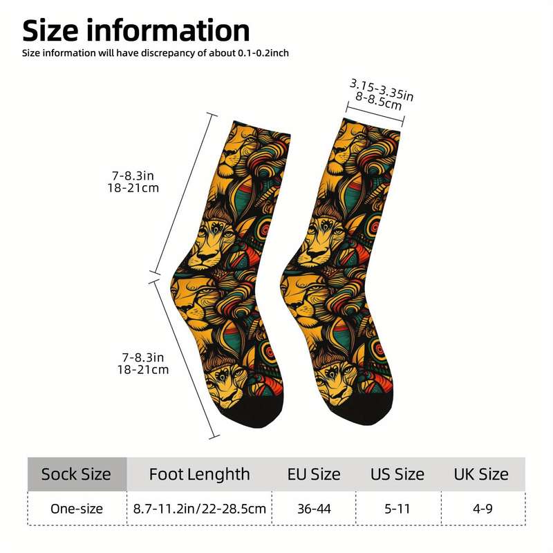1 Pair Multicolor One Size Socks