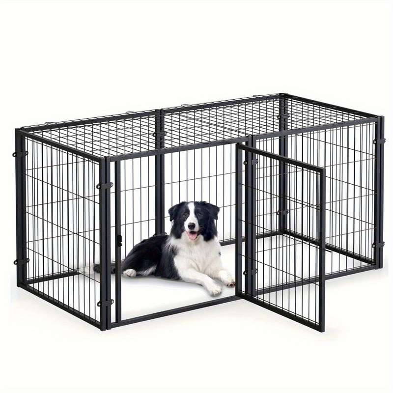 1pc 120CM*60CM*70CM Black Pet Cage