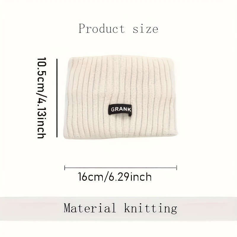 1pc Cozy Cotton Knit Beanie Hat for Women Warm and Stylish Winter Headwear Perfect Christmas