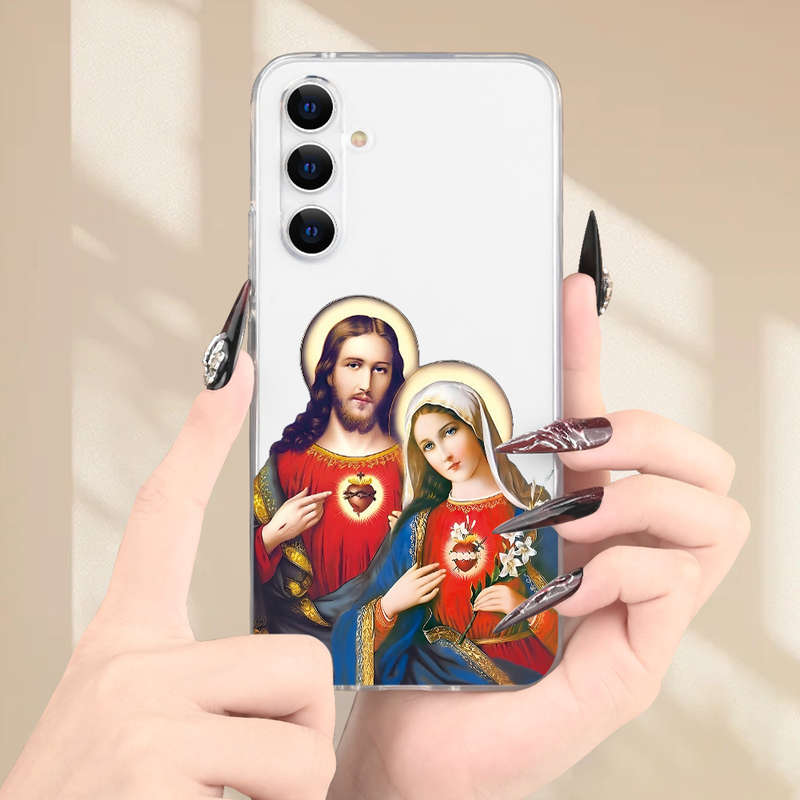 1Ps Transparent For Samsung Galaxy S21 Fe 5G Phone Cases