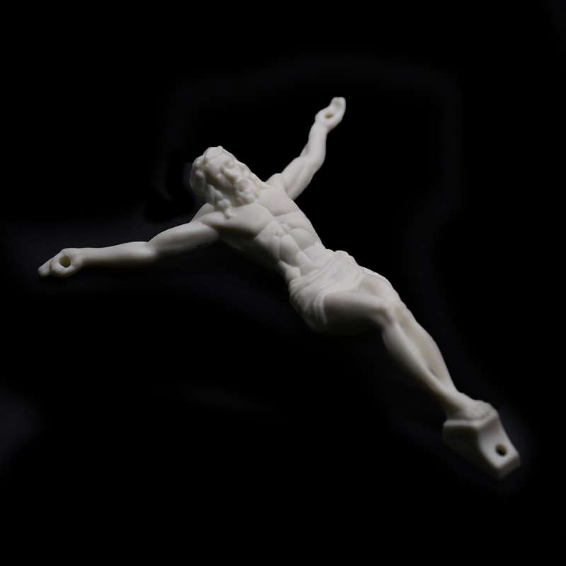 1 Piece White Jesus Theme Pendant