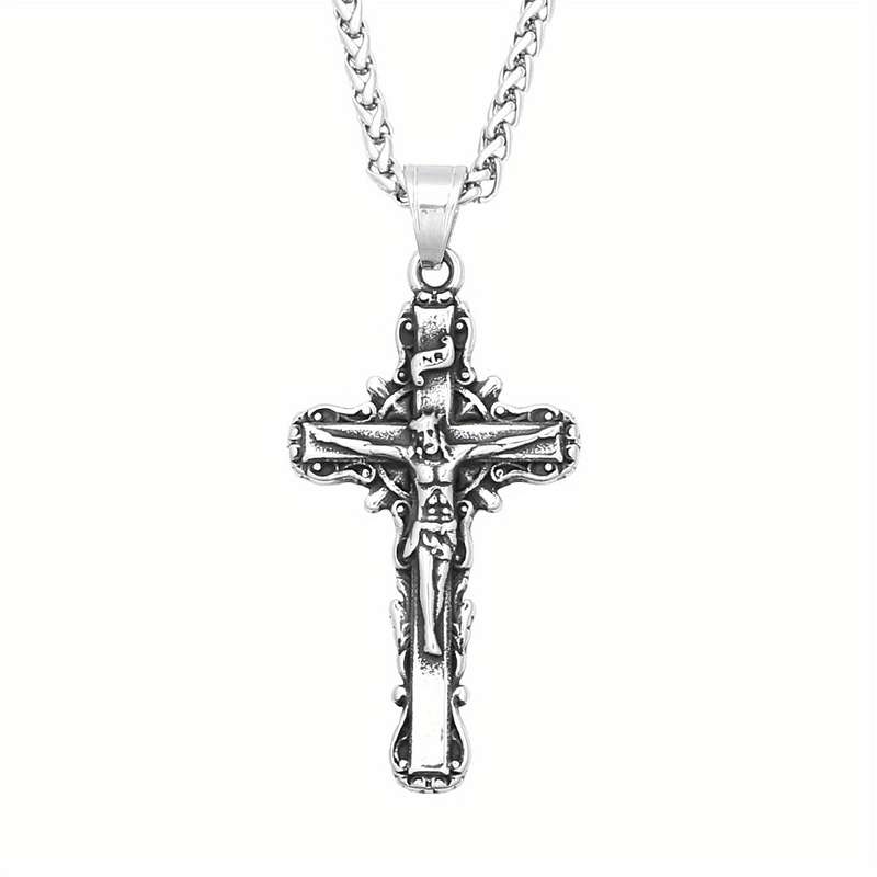 1 Piece 60cm Chain Add Pendant Jesus Theme Pendant