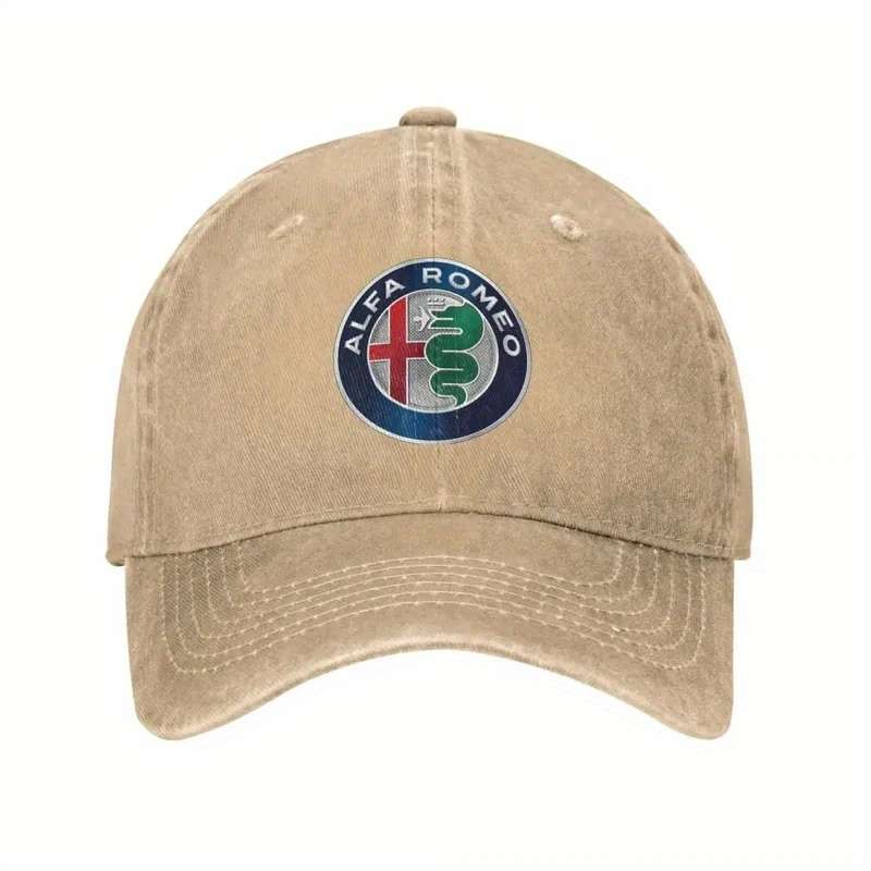 1pc Adjustable Vintage for Logo Baseball Cap Italian Flag Inspired Breathable Sun-Protective Ha