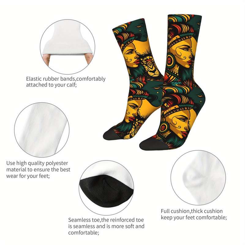 1 Pair Multicolor One Size Socks