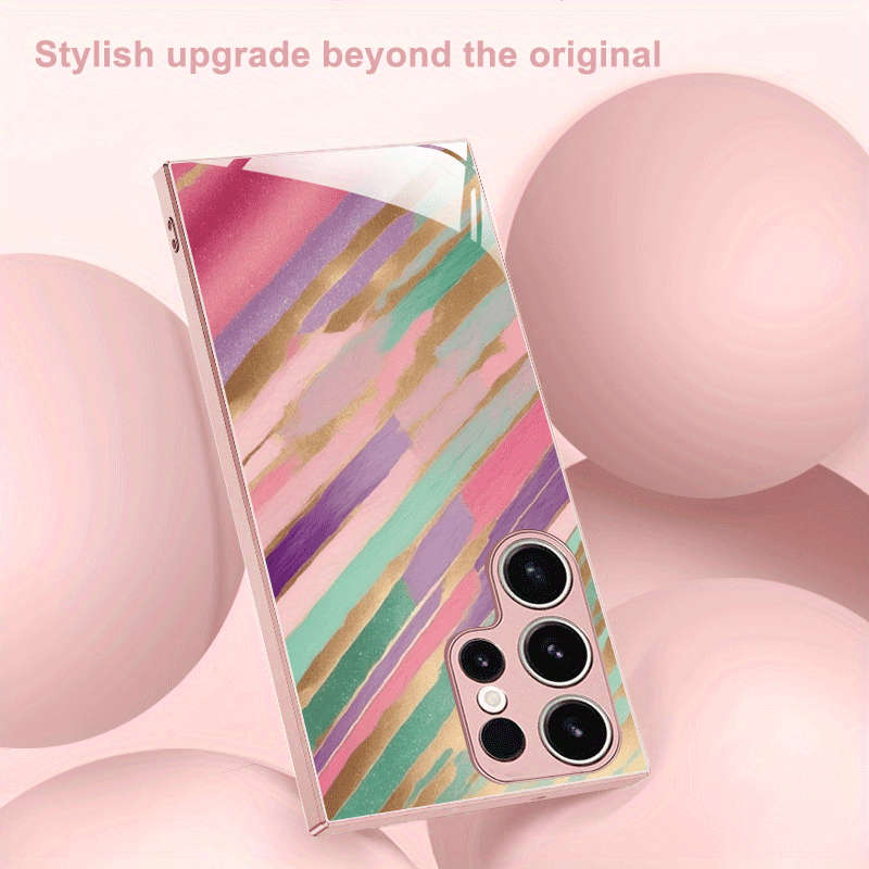 1pc Pink Color For Samsung Galaxy A52 5G Phone Cases