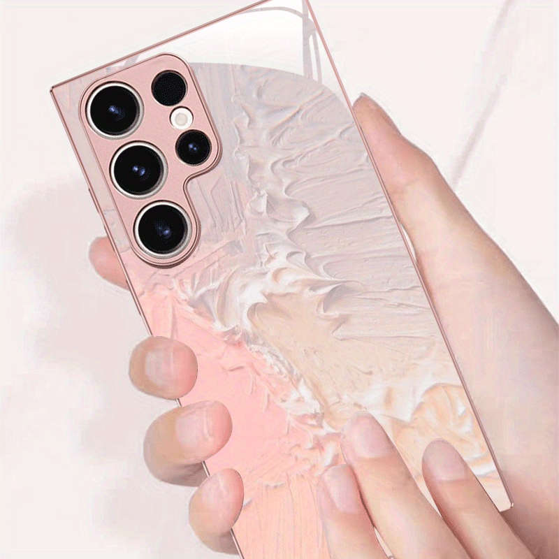 1pc Pink Color For Samsung Samsung Galaxy A25 5G Phone Cases