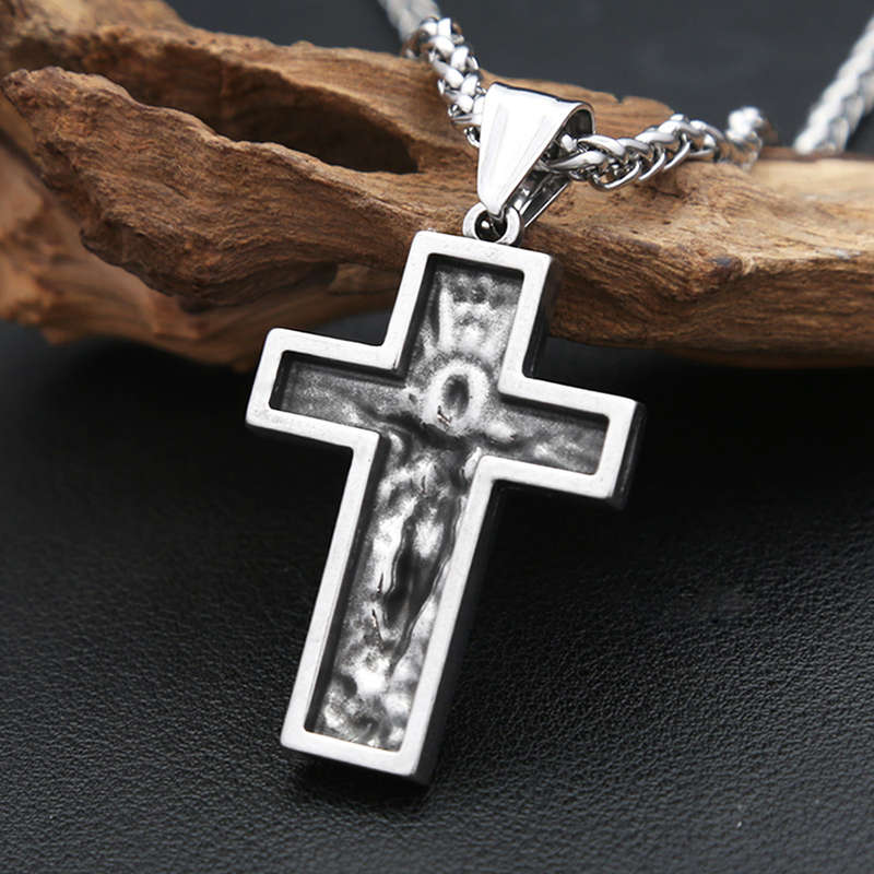1 Piece 60cm Chain Add Pendant Jesus Theme Pendant