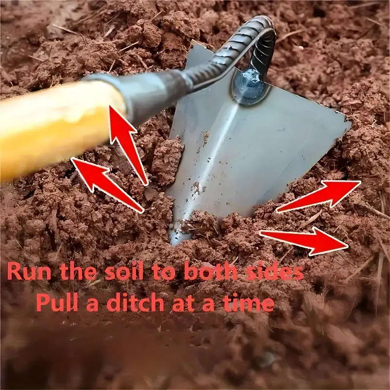 Durable Triangular Garden Hand Hoe