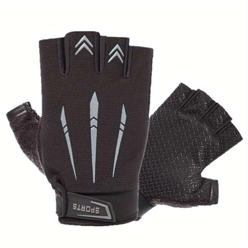 1 Pair Red One Size Outdoor Sports Gloves