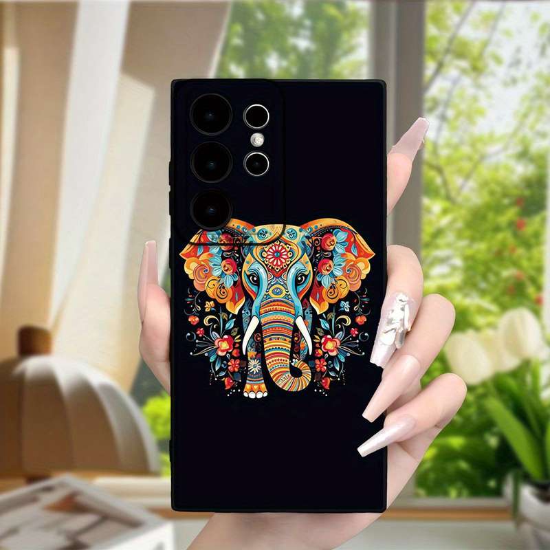 1pc Black For Samsung Galaxy A52 Phone Cases