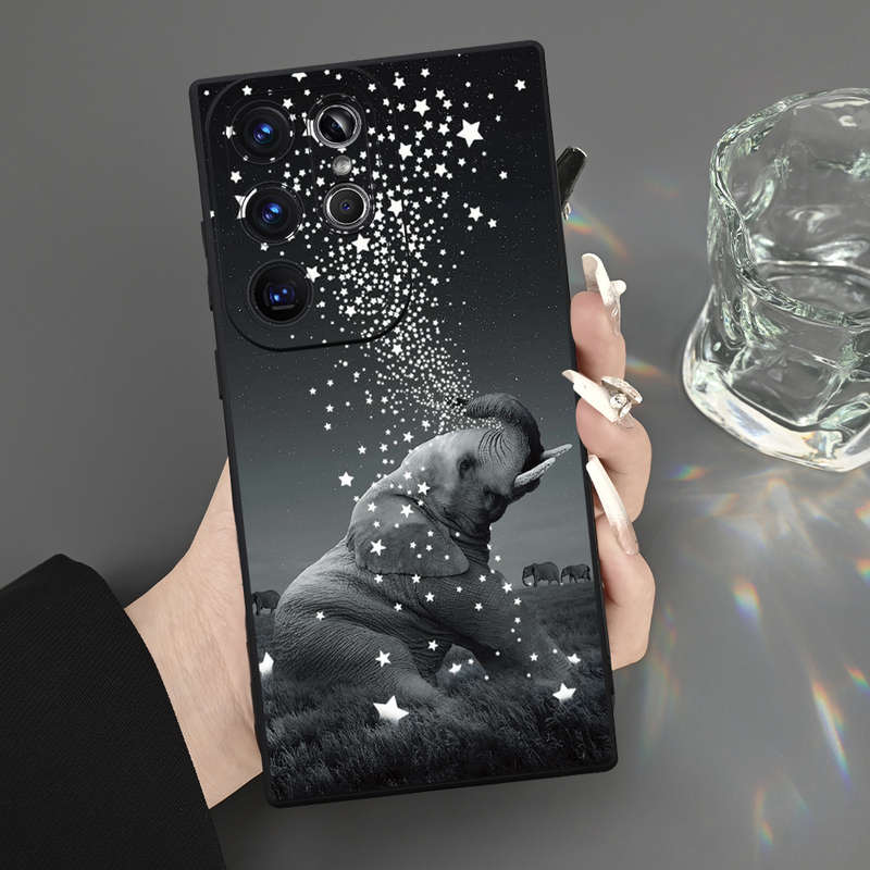1pc Black For Samsung Galaxy Note 20 Phone Cases