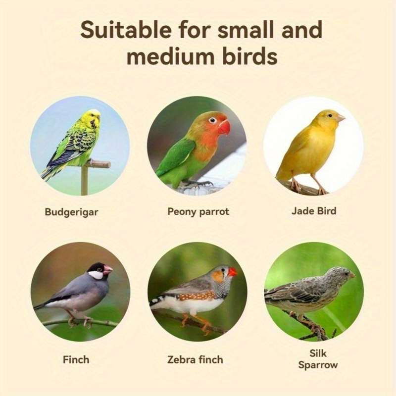 1pc White 1-tier 2-row bird cage with pulleys Pet Cage