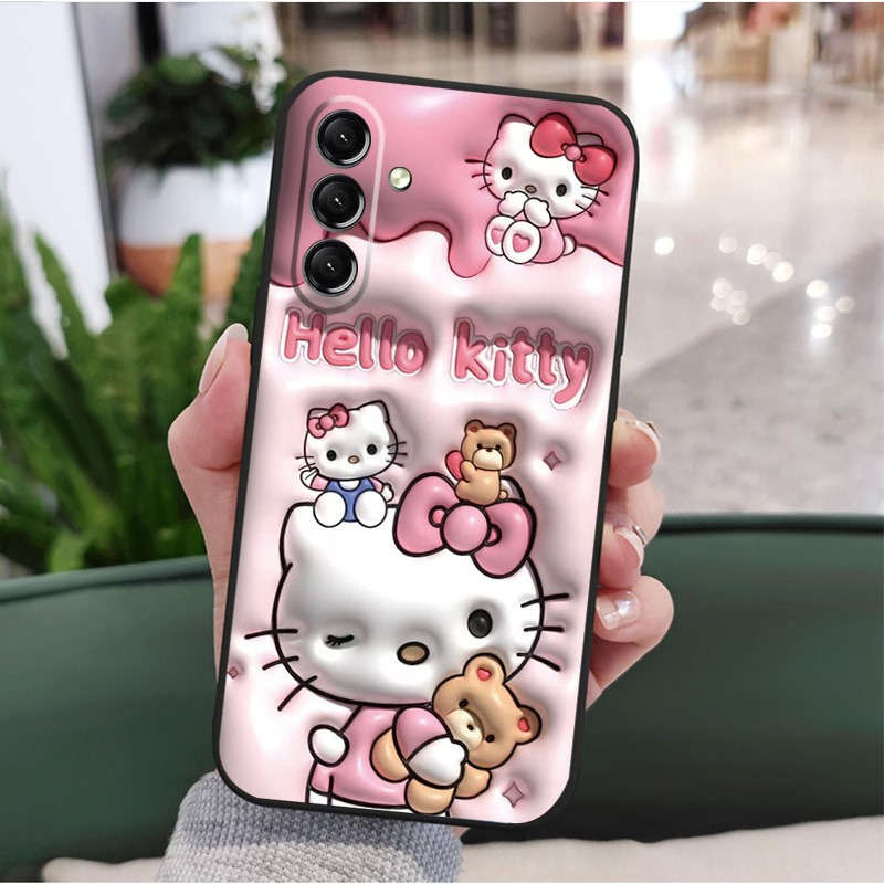 1pc Black For Samsung Galaxy A55 5G Phone Cases