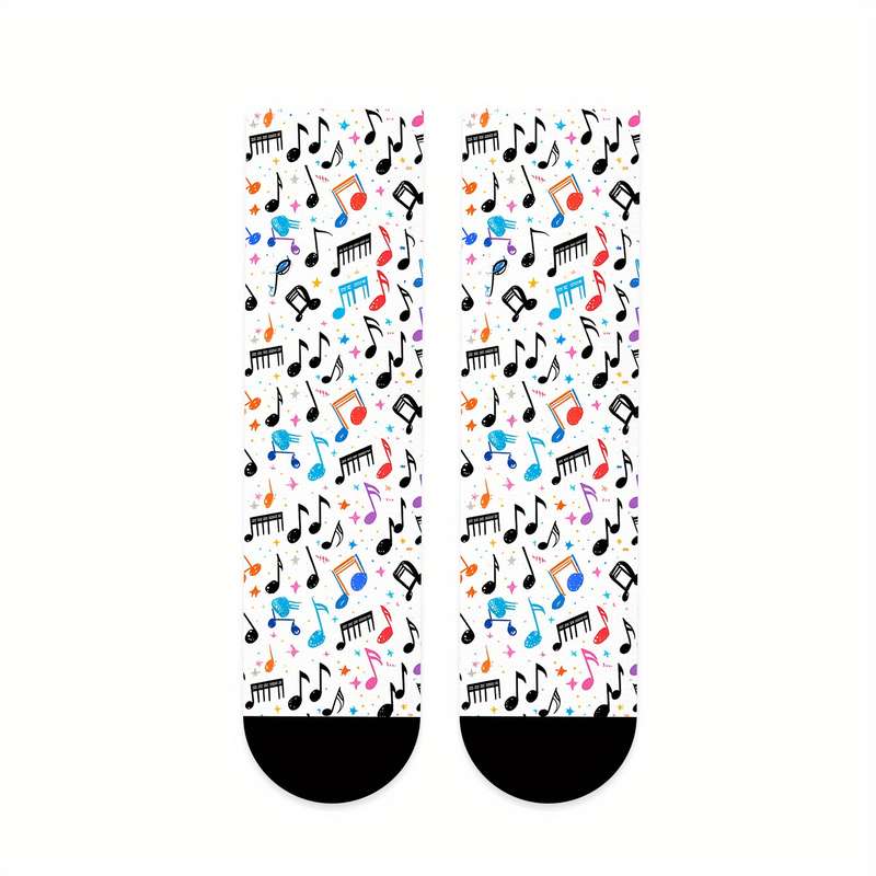 1 Pair Mixed Color One Size Socks