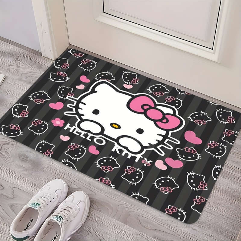 1Pc Black 47.24x15.75inch 120x40cm Floor Mat