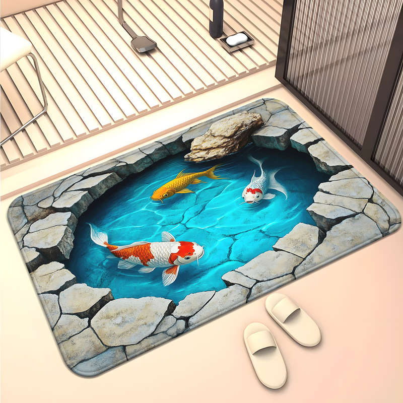 1Pc 60x90cm Floor Mat