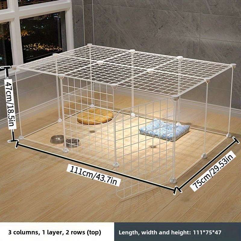 1pc Black size 1pcPet Cage